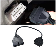 OBD2 to OBD1 GM Adapter, Car Code Reader, OBD1 12 Pin to OBD2 16 Pin Socket Scan