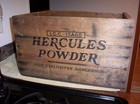 ***EMPTY*** - VINTAGE 1956 HERCULES GUN POWDER WOODEN BOX - ***EMPTY*** — photo 2