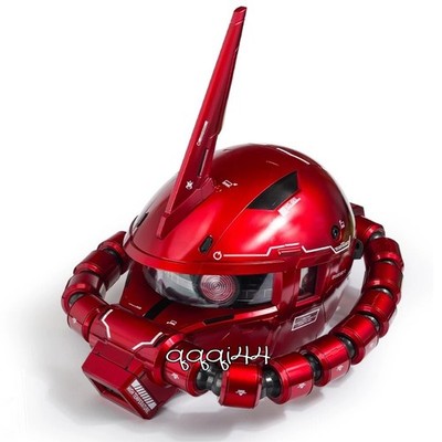 Mobile Suit Gundam‌ Zaku MS-06RZ Cosplay Helmet Wearable Red