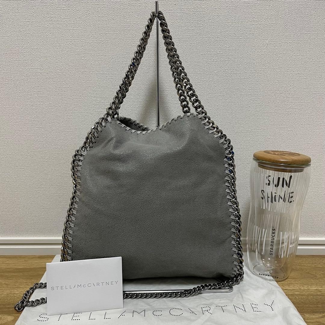 Stella McCartney Falabella Shoulder Bag In Gray, Used Excellent