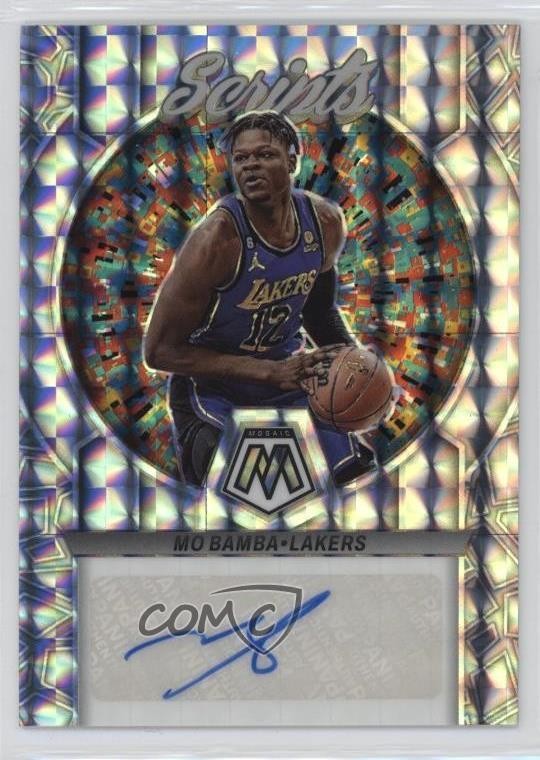 Mo Bamba #MS-MOB 2022-23 Panini Mosaic Basketball Scripts