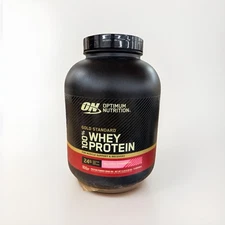 ON GOLD STANDARD 100% WHEY PROTEIN 5LB Muscle Support & Recovery STRAWBERRY