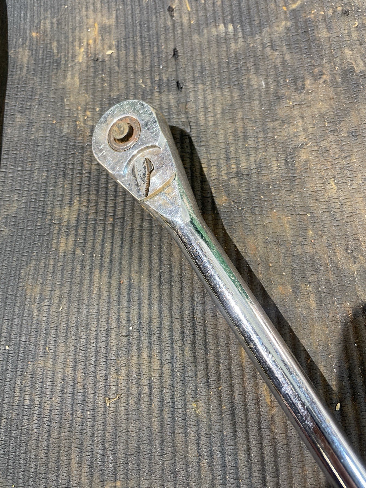 Excellent NAPA NS67 1/2" Drive 15"  Quick Release Polished Chrome Ratchet USA