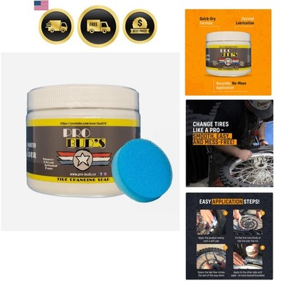 Tire Mounting Paste - Peerless Lubrication Tire Mounting Lube for Quick Chang...