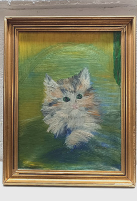 BILD GEMÄLDE ÖLBILD ÖLGEMÄLDE BERTA HASELBECK 1957  MALER KÜNSTLER-26333