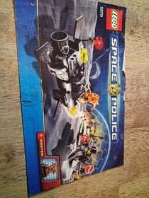 LEGO Space Police Freeze Ray Frenzy 5970  Instructon Manual Only GUC No Bricks