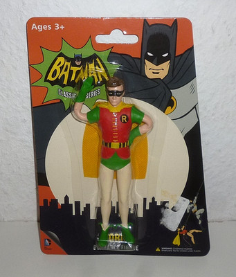 NJcroce / ROBIN / BATMAN CLASSIC TV SERIES / BENDABLE FIGUR / 14 cm / #760#