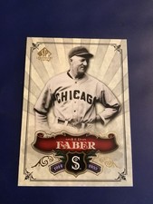 2006 SP Legendary Cuts - Red Faber #61 Chicago White Sox Nice!