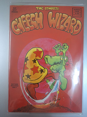THE COMPLETE CHEECH WIZARD #4 NM 9.4 VAUGHN BODE (1987) RIP OFF PRESS CGC IT