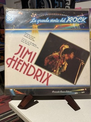 Jimi Hendrix La Grande Storia Del Rock Italy #80 Import LP Armando Curcio VG