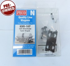 2x 10ft Wheelbase Tank Wagon Kits N Gauge Peco KNR-167