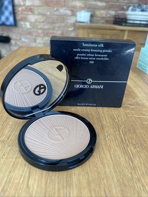 Giorgio Armani Luminous Silk Sunlit Creamy Bronzing Powder 100 Sunkissed Sand