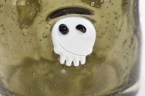 Pottery Barn Scary Squad Set 4 Totenkopf Ikone Trinkgläser Becher Halloween - Bild 7 von 8