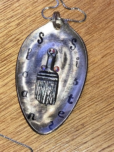 Sterling silver 925  Sloan Sister Necklace Annie Sloan Chalk Paint Handmade