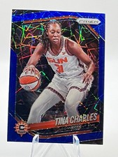2025 Panini Prizm WNBA Tina Charles Blue Velocity Connecticut Sun