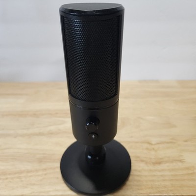 Razer Siren X USB Microphone Black Mute Button Headphone Jack - no usb cable