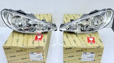 PHARE AVANT DROITE + GAUCHE ÉLECTRIQUE H7 H7 POUR PEUGEOT 206 (09/1998-11/2005)