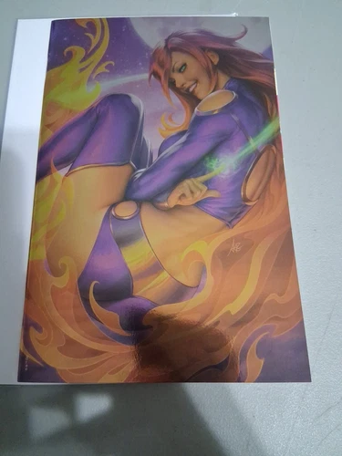 Tales of the Titans 1 Artgerm Foil Variant Starfire DC Comics 2023 NM