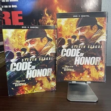 Code of Honor (DVD, 2016) w/ Slipcover Steven Seagal James Russo Brand New OOP