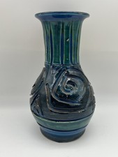 Bitossi? Mid Century Blue Vase Made In Italy ...