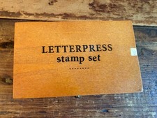 Letterpress Stamp Set