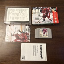 NHL Breakaway 99 (Nintendo 64 N64) Complete - Tested - Authentic