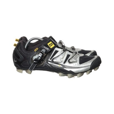 Mavic, Fahrradschuhe, Größe: 45 1/3, ERGOFIT 20, Schwarz/Silber, Herren #qBz