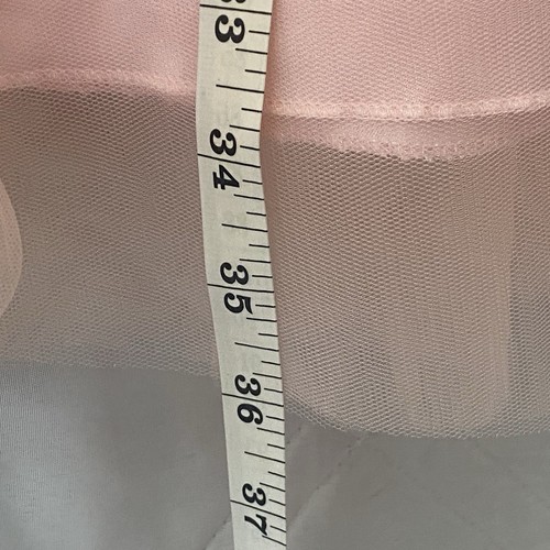 Iefiel Girls Pink Chiffon Maxi Dress Gown Tulle Skirt Sz 4 Princess Pageant New - Picture 12 of 21