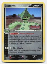Cacturne 27/108 Uncommon Power Keepers Pokemon Reverse Holo NM on eBay