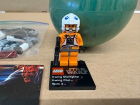 LEGO Star Wars 9677 X-wing Starfighter & Yavin 4 1 Minifigure 77 Pieces No Box