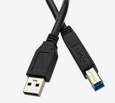 USB 3.0 High Speed Cable A Male to B Male Printer Scanner Cord 6FT Long