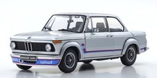 Kyosho BMW 2002 Turbo 1/18 Diecast Car KS08544S Silver