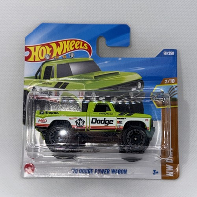 #ad 2025 Hot Wheels HW DIRT 2 10 #x27;70 Dodge Power Wagon 56 250 Short Card Green $2.24
