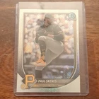 Topps 2025 Bowman Chrome Paul Skenes Pittsburgh Pirates #30 Rookie Card