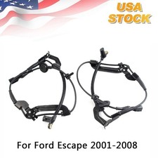 2pcs Abs Wheel Speed Sensor Front Left Right For 2001-2008 Ford Escape 2pcs Abs Wheel Speed Sensor Front Left Right For 2001-2008 Ford Escape