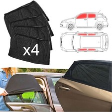 4PCS Auto Sun Shade Window Screen Cover Sunshade Protector For Car in Summer USA
