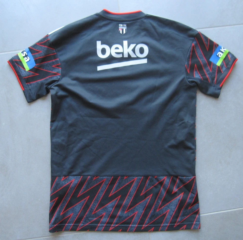 Maillot Adidas BJK Besiktas Third 2022 / 2023 Rain vintage shirt Homme taille S - Photo 2/4