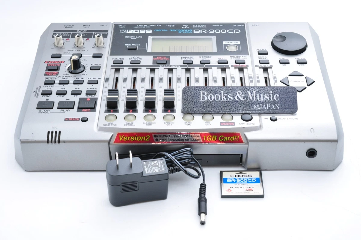 Boss Digital Recorder Pro Audio Recorders 8 Tracks for sale | eBay