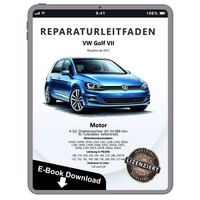 VW Golf 7 5G/AU (12>) 4-Zyl. Benzinmotor 180-290 PS Werkstatthandbuch PDF Datei