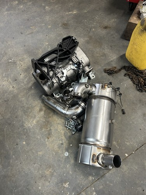 #ad #ad Kubota 93 7 Dpf Exhaust System Brand New* $1500.00