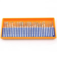 Diamond Drill Bits Grinding Carving Burr Rotary Tool Accessories for Stone Glass