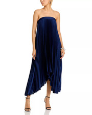 MILLY Jordyn Pleated Dress MSRP 550