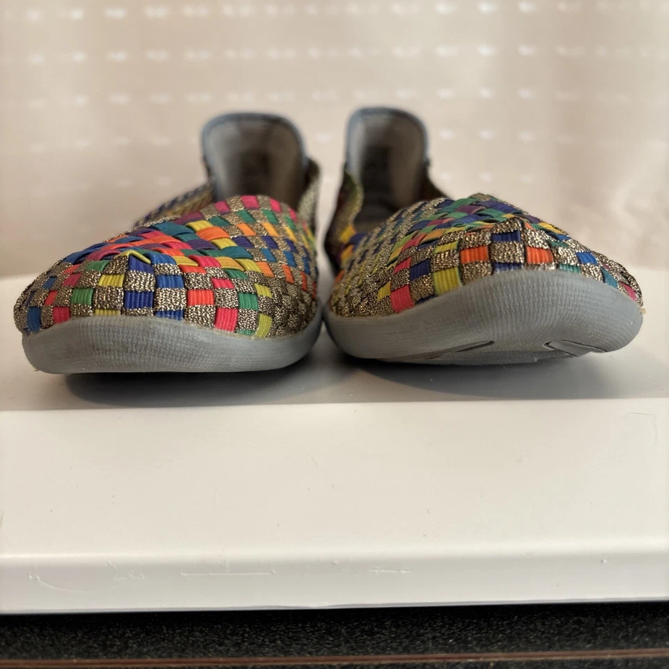 Ballet tejido multicolor Bernie Mev para mujer talla plana europea 39 EE. UU. 8-1/2 - 9 Foto 2 de 4