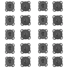 10 Sets Magnetic Bag Clasps Button Snaps Tone Purse Closure for Handbag