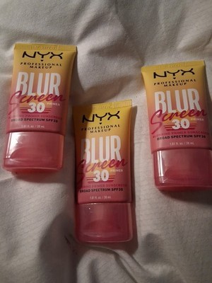 ( 3) Count NYX Professional Blur Screen Primer Spf 30