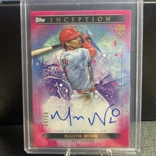 2024 Topps Inception Rookie and Emerging Stars Autographs Masyn Winn Red /50