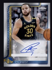 2025-26 TOPPS NBA Chrome Series 1 Autograph-STEPHEN CURRY (TOPPS NBA DigitaICard