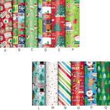 Christmas Gift Wrap Rolls Wrapping Paper 3m x 99cm Festive Xmas