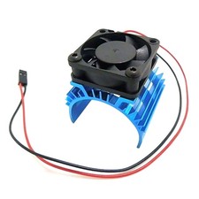 Aluminum Heat sink with 5V Cooling Fan for RC 1/10 Car 540 550 3650 Size Motor E