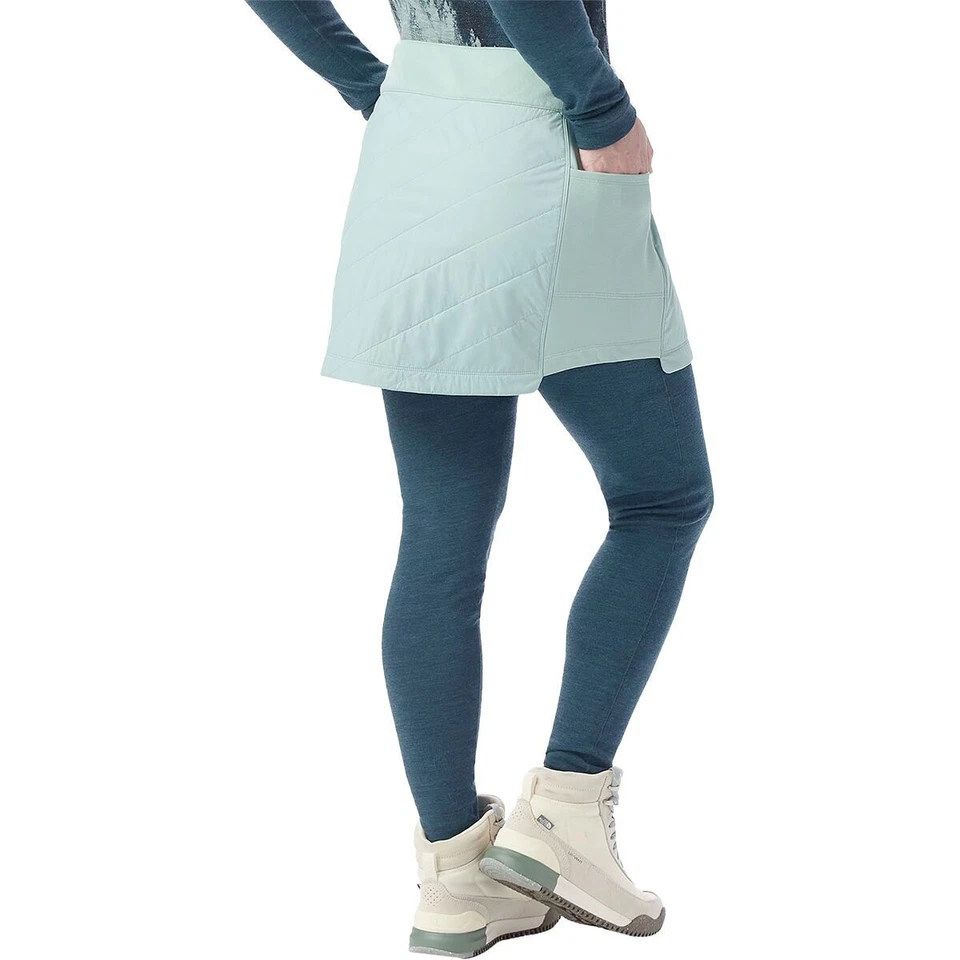 NUEVO CON ETIQUETAS SmartWool Mujer Smartloft Acolchado Falda Puffer Verde Ártico XL ($110) Foto 4 de 4